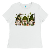 White hunter gnomes Ladies Tee - Zillion Design Studio