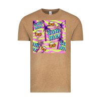 Vintage Camel hello summer and beer seamless pattern Vintage Tee - BundleAndBundleShop