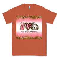 Copper peace love shih tzu Classic Tee - Jasminsmagicworld