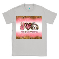 Moon Dust peace love shih tzu Classic Tee - Jasminsmagicworld