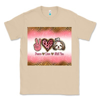 Mushroom peace love shih tzu Classic Tee - Jasminsmagicworld