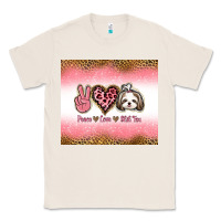 Natural peace love shih tzu Classic Tee - Jasminsmagicworld