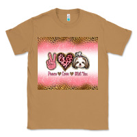 Toasted Coconut peace love shih tzu Classic Tee - Jasminsmagicworld