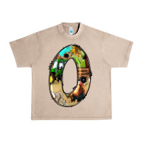 French Oak farm life alphabet numbers 0 Urban Heavy Tee - BundleAndBundleShop