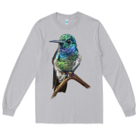 Moon Dust Ruby Throcuted Hummingbird Long Sleeve Tee - LillyAllenDesigns