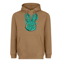 Toasted Coconut gemstone rabbit Heavyweight Hoodie - Artiststas