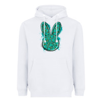 White gemstone rabbit Heavyweight Hoodie - Artiststas