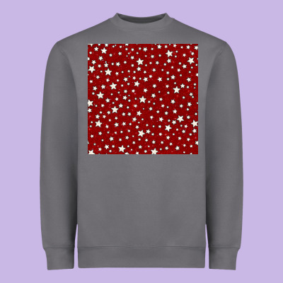 Glitter 4th Of July Seamless Pattern Heavyweight Sweatshirt Designed By Bundleandbundleshop