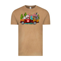 Vintage Camel lpn nurse truck with cactus and sunflowers Vintage Tee - AdoDesignShop