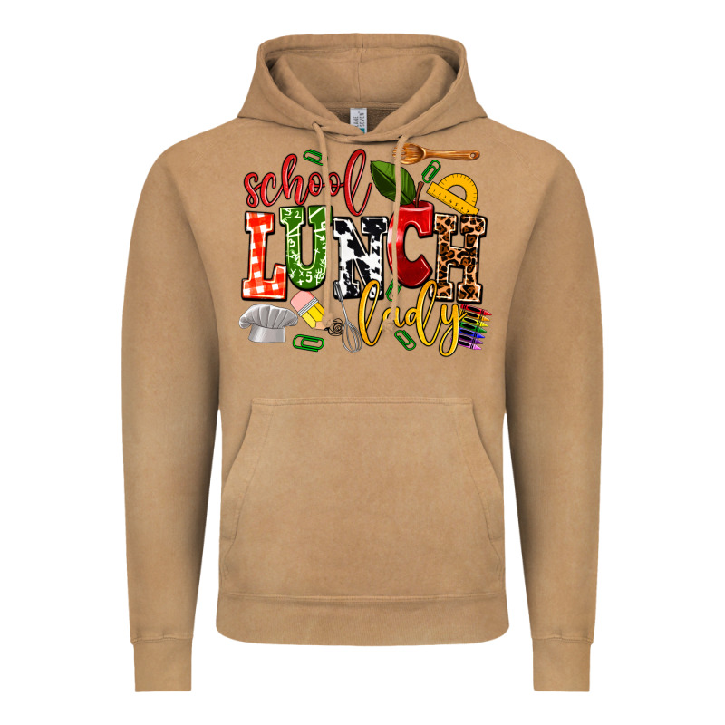 School Lunch Lady Vintage Hoodie by AdoDesignShop | Teevron