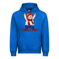 Cobalt beary christmas Urban Hoodie - CowGirlArtShop