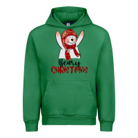 Emerald beary christmas Urban Hoodie - CowGirlArtShop