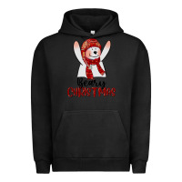 Pigment Black beary christmas Urban Hoodie - CowGirlArtShop
