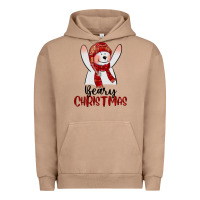 Pigment Burro beary christmas Urban Hoodie - CowGirlArtShop