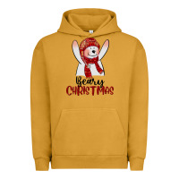 Pigment Peanut Butter beary christmas Urban Hoodie - CowGirlArtShop