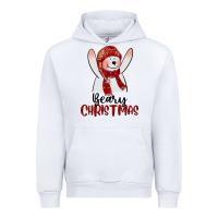 White beary christmas Urban Hoodie - CowGirlArtShop