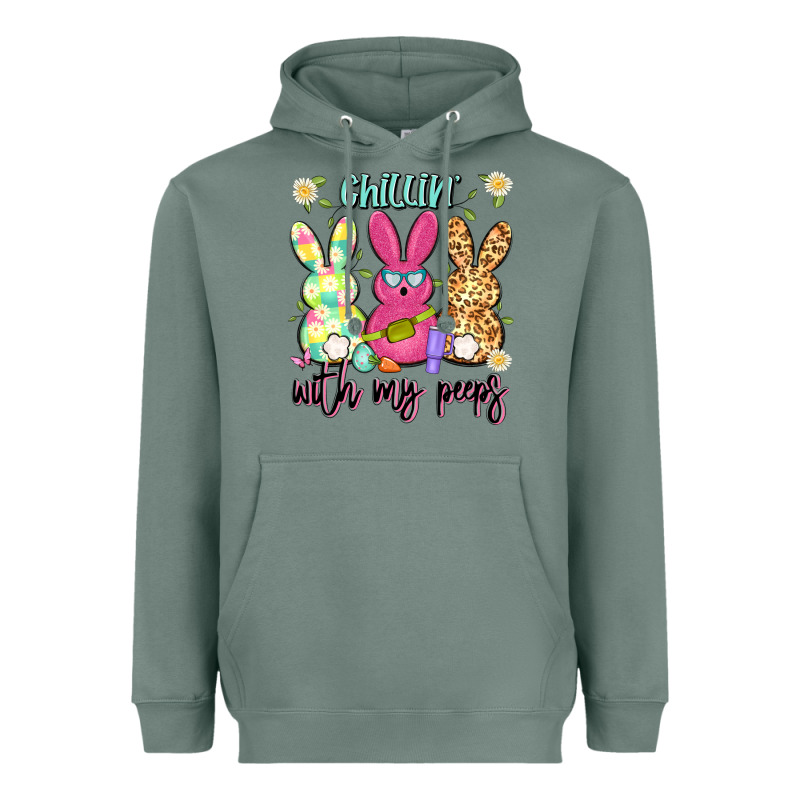 Chillin' With My Peeps Heavyweight Hoodie by Artiststas | Teevron