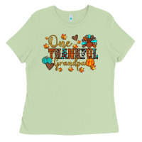 One Thankful Grandpa Ladies Tee | Teevron