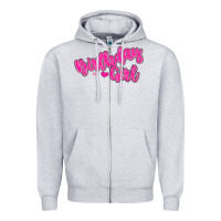 Heather Grey birthday girl Zipper Hoodie - MaliasSmallBusiness