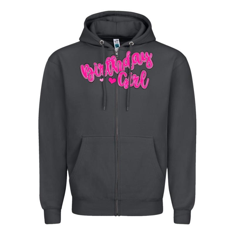 Birthday Girl Zipper Hoodie by MaliasSmallBusiness | Teevron