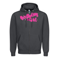 Smoke birthday girl Zipper Hoodie - MaliasSmallBusiness