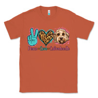 Copper peace love labradoodle Classic Tee - Jasminsmagicworld