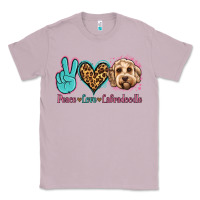 Lilac peace love labradoodle Classic Tee - Jasminsmagicworld