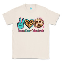 Natural peace love labradoodle Classic Tee - Jasminsmagicworld