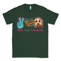 Sports Green peace love labradoodle Classic Tee - Jasminsmagicworld