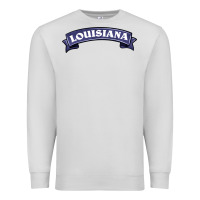 Dove Grey louisiana Premium Sweatshirt - BarkalooDesign