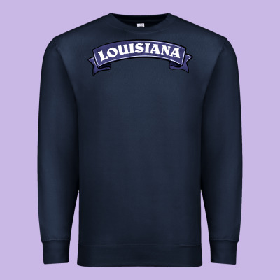Louisiana Premium Sweatshirt Designed By Barkaloodesign