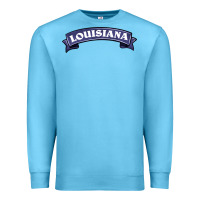 Ocean Blue louisiana Premium Sweatshirt - BarkalooDesign