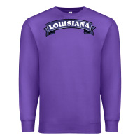 Purple louisiana Premium Sweatshirt - BarkalooDesign