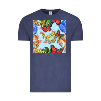 Summer And Leaf Seamless Pattern Vintage Tee | Teevron