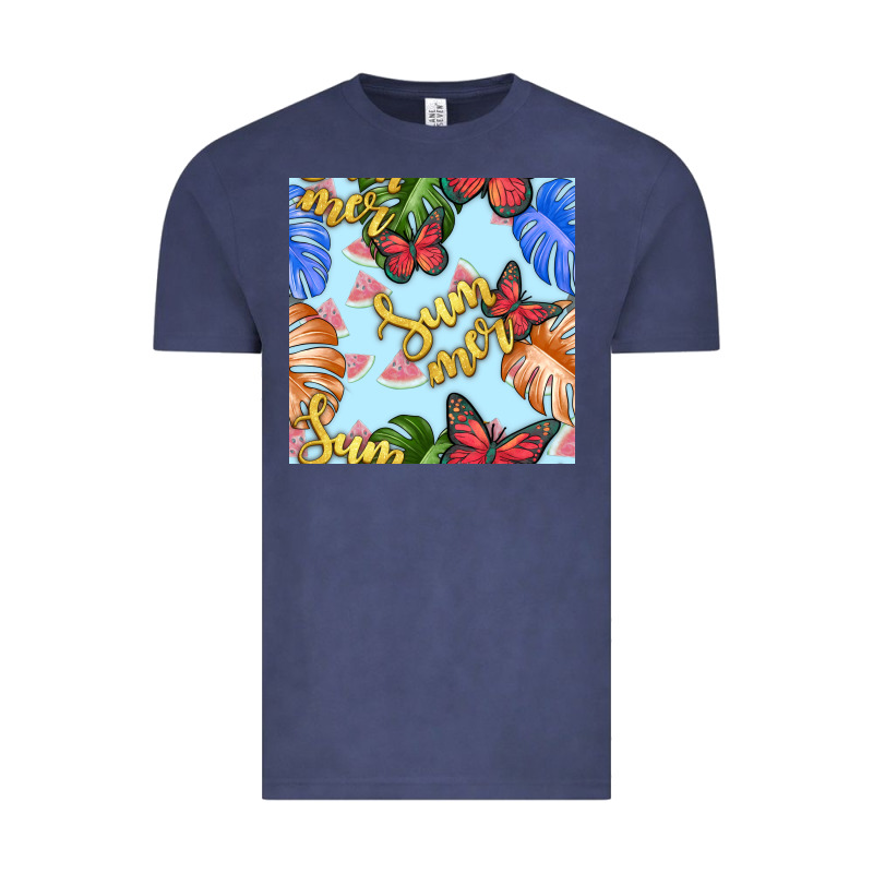 Summer And Leaf Seamless Pattern Vintage Tee by BundleAndBundleShop | Teevron