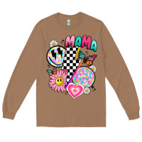 Toasted Coconut retro mama Long Sleeve Tee - JahusDesignShop