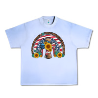 Grape Ice cross american flag cowhide  leopard gemstone rainbow Urban Heavy Tee - Artiststas