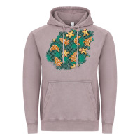 Vintage Zinc christmas gingerbread cookies patch Vintage Hoodie - BundleAndBundleShop