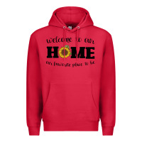 Cardinal welcome to our Home Sunflower Premium Hoodie - Bettercallsaul