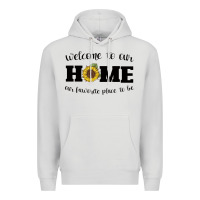 Dove Grey welcome to our Home Sunflower Premium Hoodie - Bettercallsaul