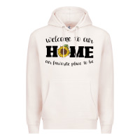 Pale Pink welcome to our Home Sunflower Premium Hoodie - Bettercallsaul