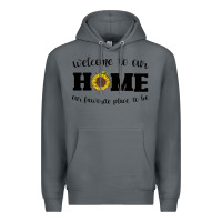 Rock welcome to our Home Sunflower Premium Hoodie - Bettercallsaul