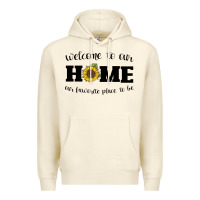 Sandshell welcome to our Home Sunflower Premium Hoodie - Bettercallsaul