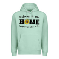 Seafoam welcome to our Home Sunflower Premium Hoodie - Bettercallsaul