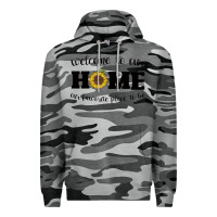Slate Camo welcome to our Home Sunflower Premium Hoodie - Bettercallsaul
