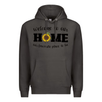 Smoke welcome to our Home Sunflower Premium Hoodie - Bettercallsaul