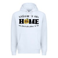 White welcome to our Home Sunflower Premium Hoodie - Bettercallsaul