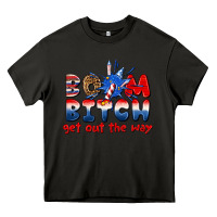 Asphalt boom bitch get out the way Heavy Core Tee - texasbilliewilder