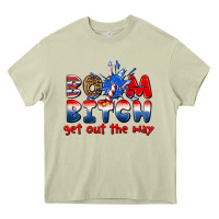 Mossy boom bitch get out the way Heavy Core Tee - texasbilliewilder
