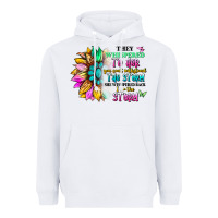 White they whispered to her you can't withstand the stor Heavyweight Hoodie - Artiststas